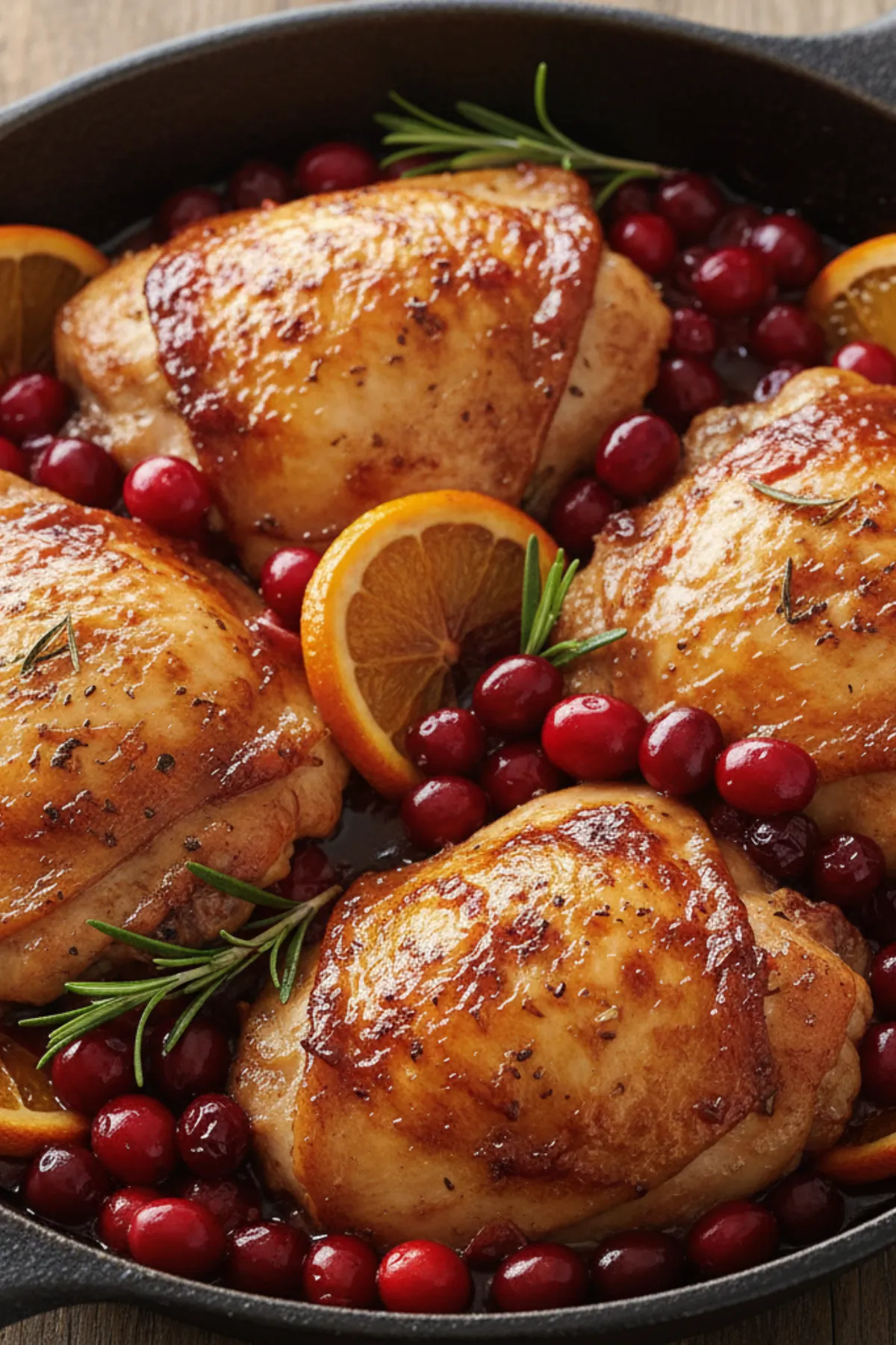 Cranberry Orange Glazed Chicken