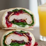 Turkey Cranberry Wraps