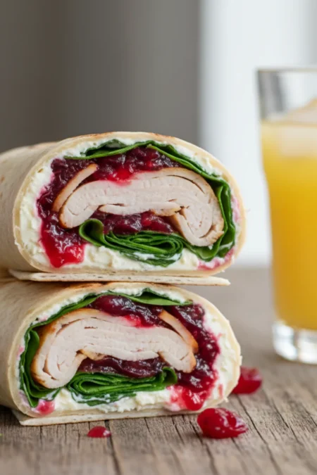 Turkey Cranberry Wraps
