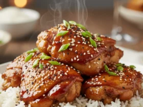 Honey Garlic Slow Cooker Chicken