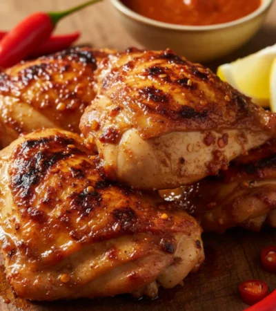spicy peri peri grilled chicken