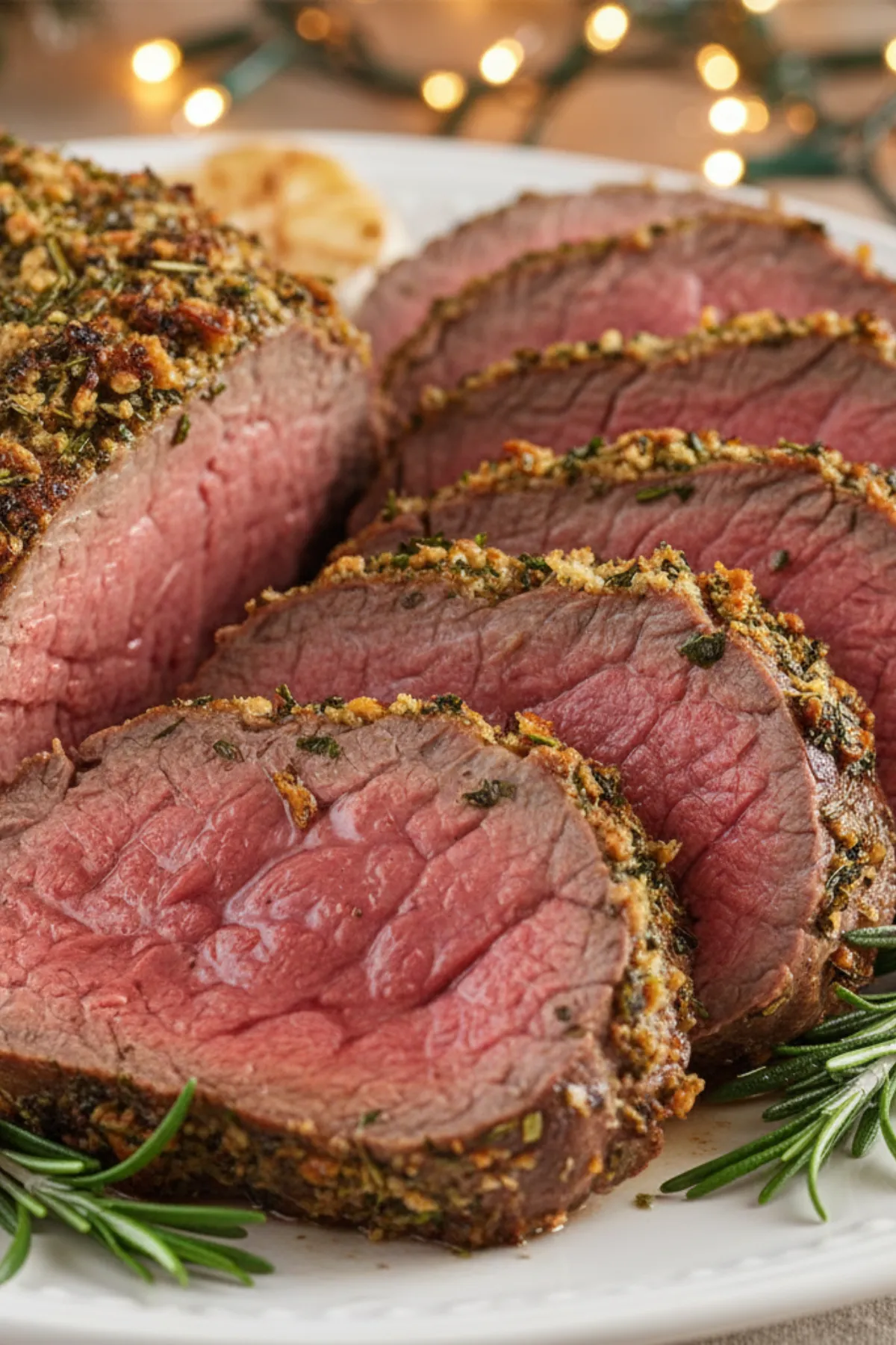 herb crusted beef tenderloin roast