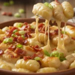 creamy crack chicken gnocchi