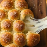 Cheesy Pull Apart Christmas Bread