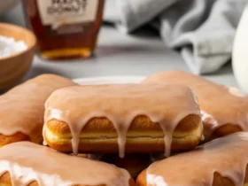 Soft Baked Maple Donut Bars