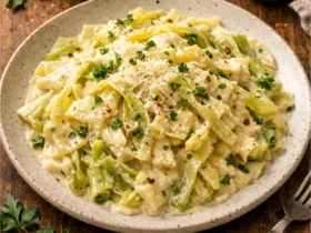 Cabbage Alfredo