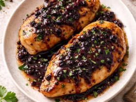 Black Currant Sauce for Chicken