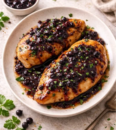 Black Currant Sauce for Chicken